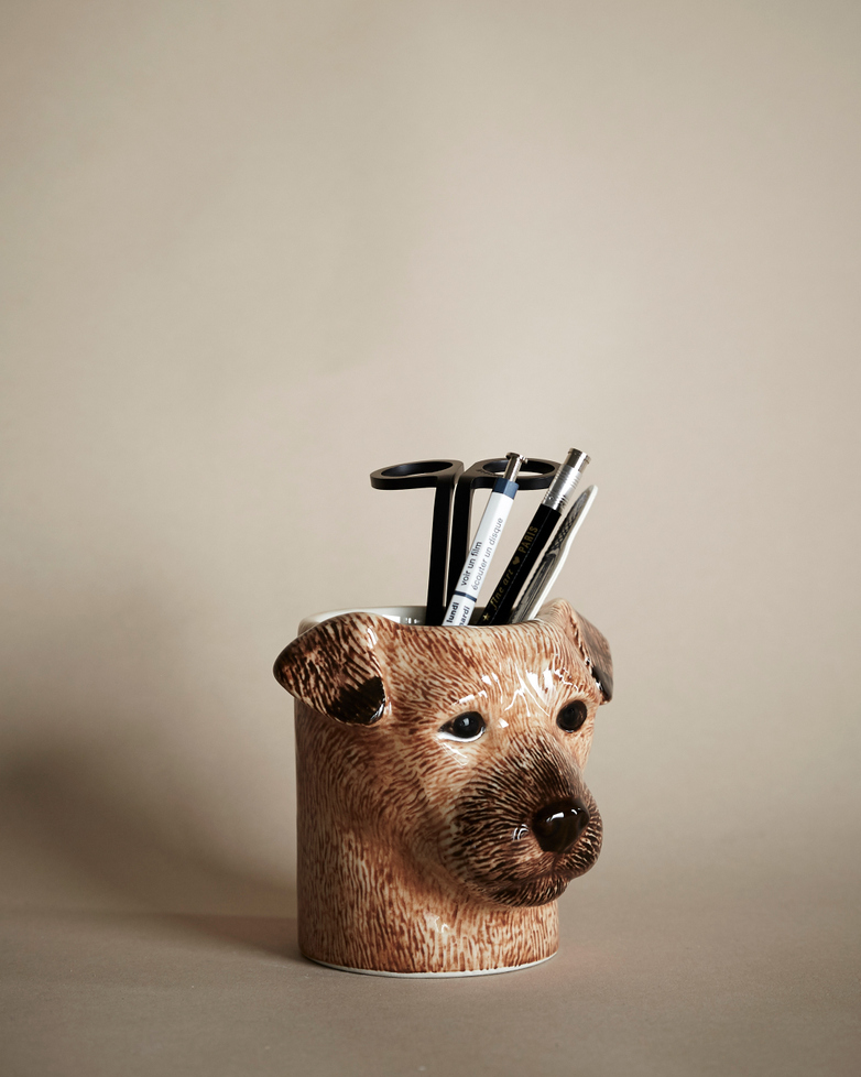 Terrier Pencil Pot