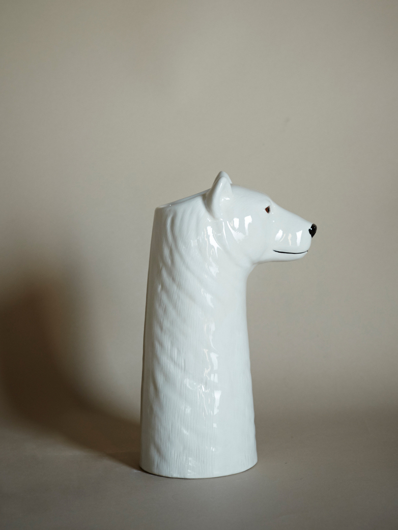 Polar Bear Flower Vase