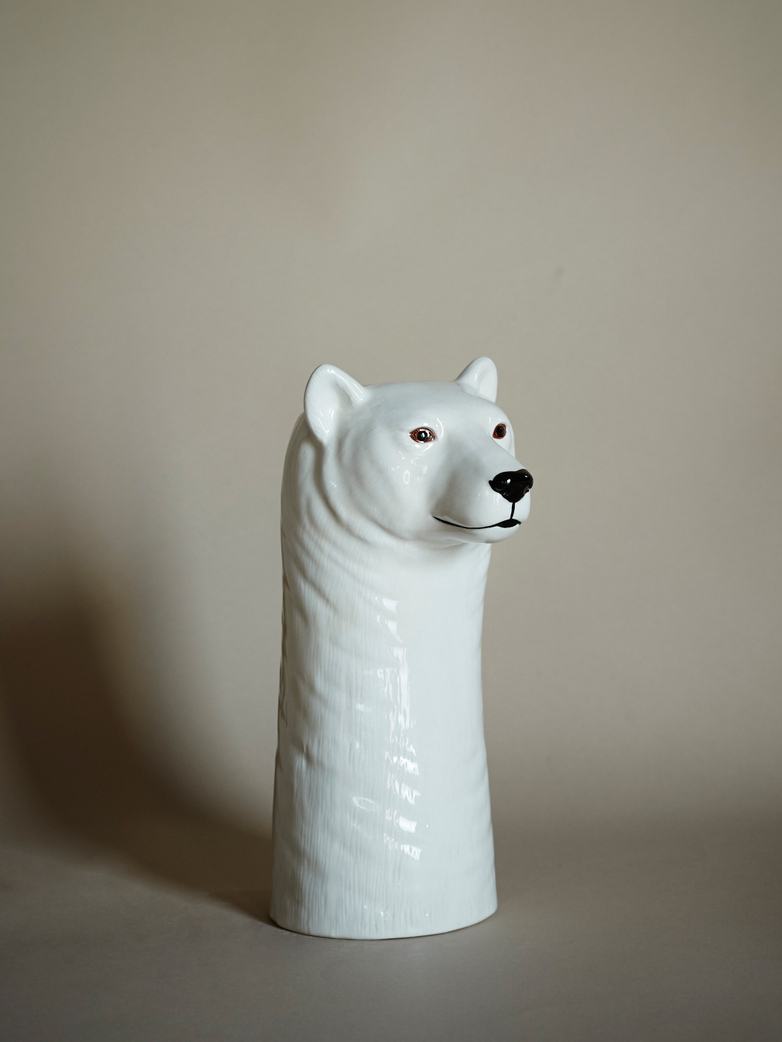 Polar Bear Flower Vase