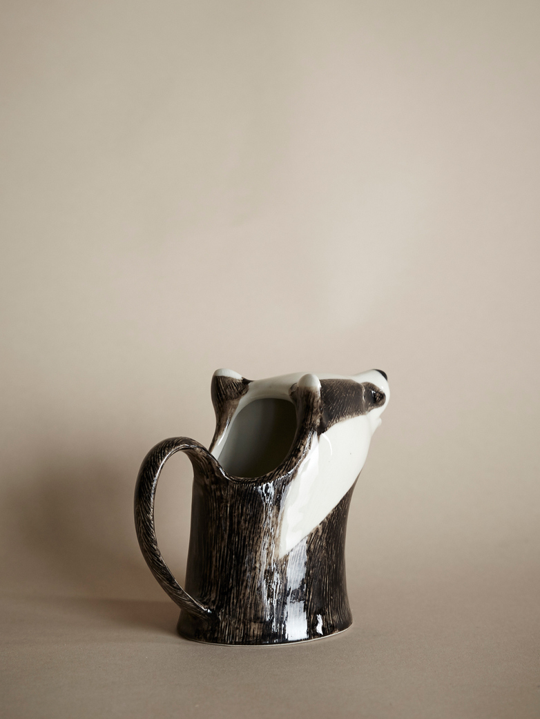 Badger Milk Pitcher