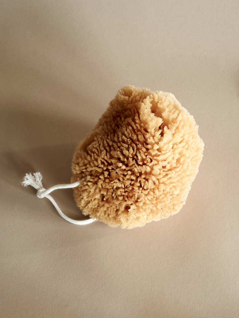 Bath Sponge with Ribbon