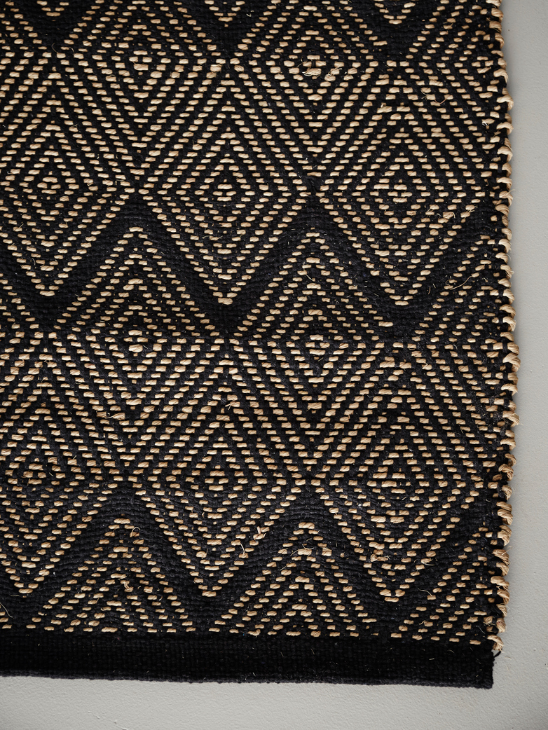 Seagrass Noir Rug – 400 x 300