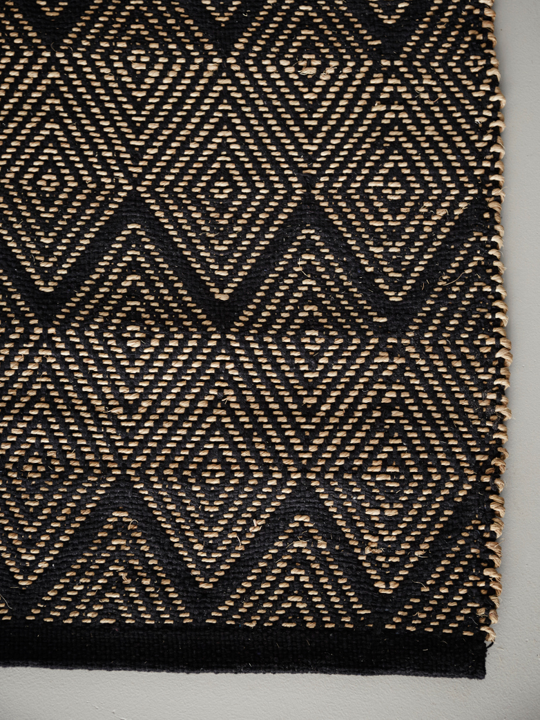 Seagrass Noir Rug – 400 x 300