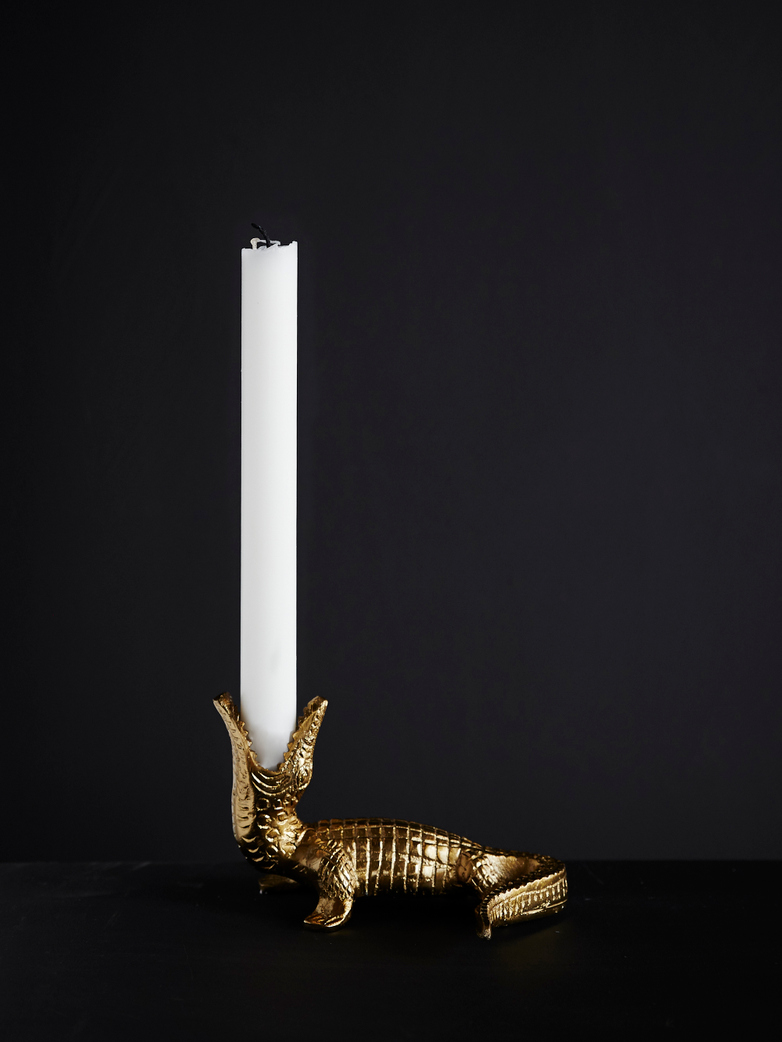 Crocodile Candle Holder