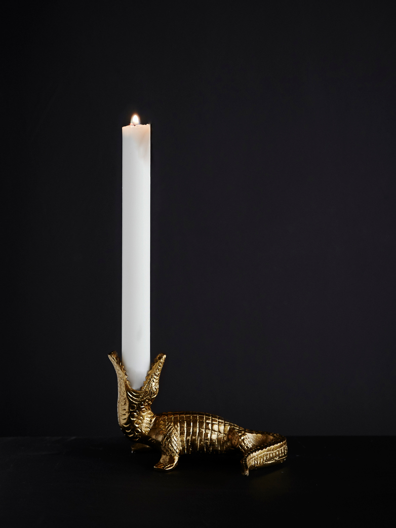 Crocodile Candle Holder