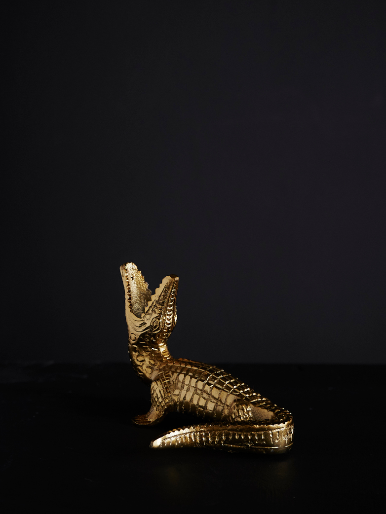 Crocodile Candle Holder