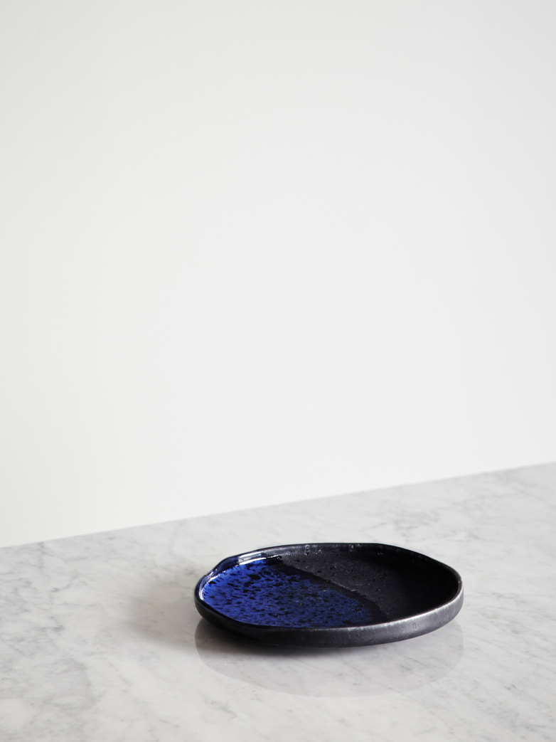Kyoto Dessert Plate Cobalt