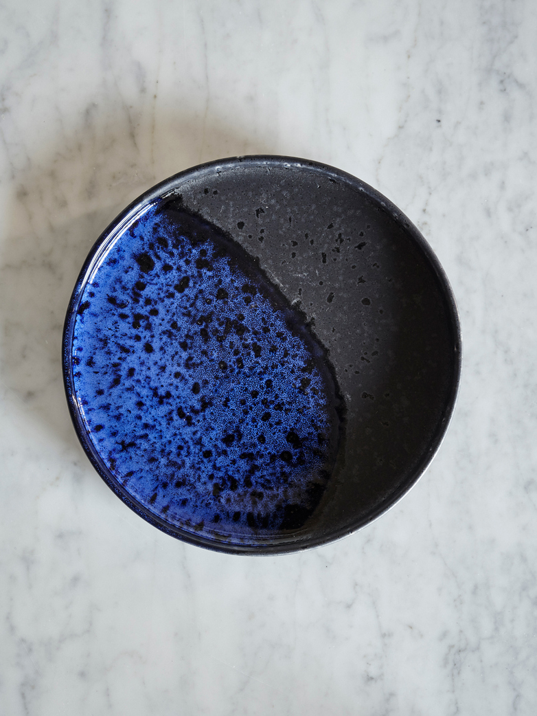 Kyoto Dessert Plate Cobalt