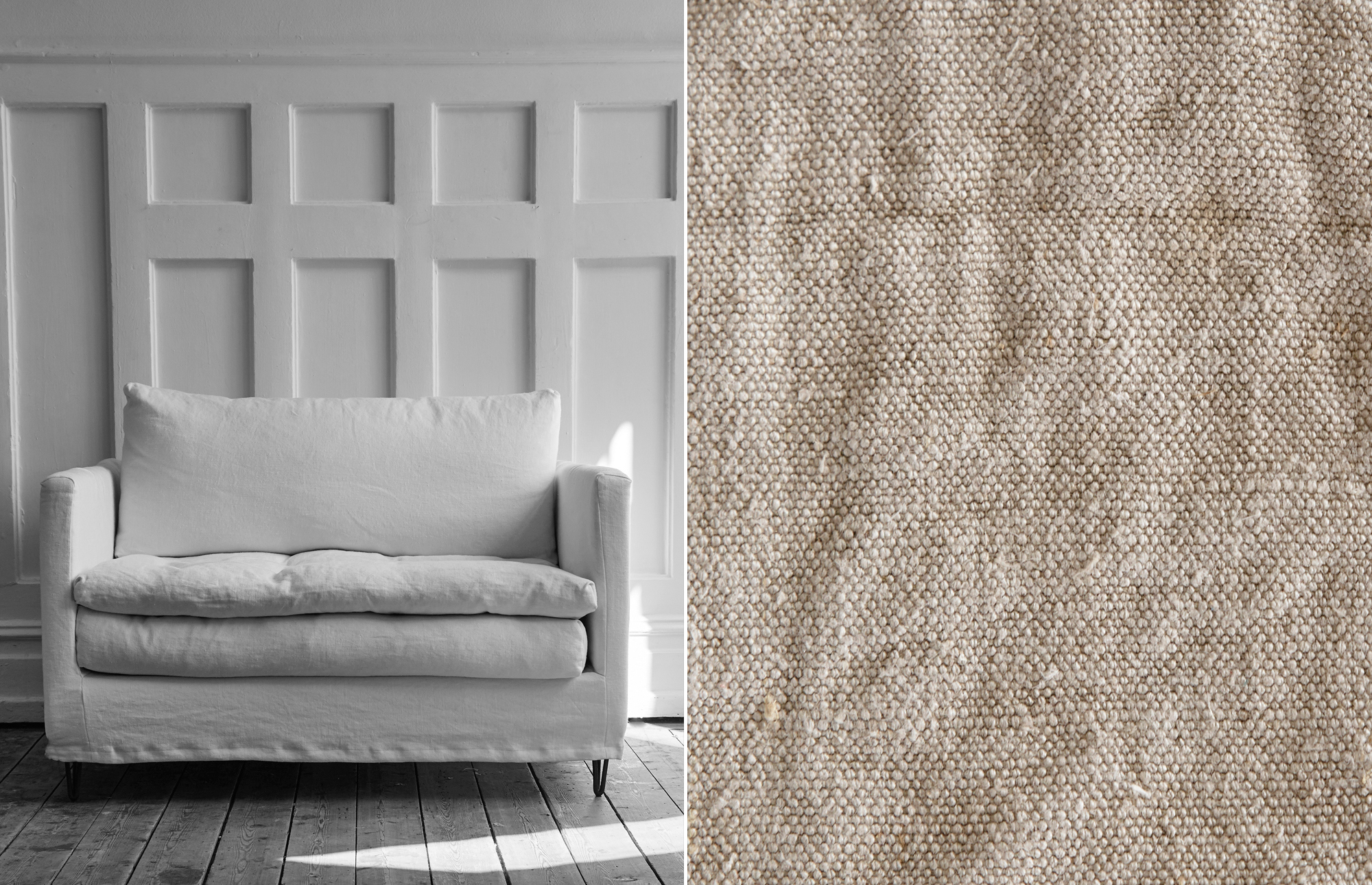 22384 81e3172e83 Adar Armchair Lin Sauvage Naturel Beige Portrait