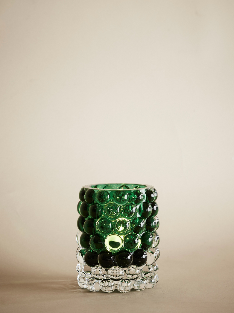 Hurricane Lamp Boule Green