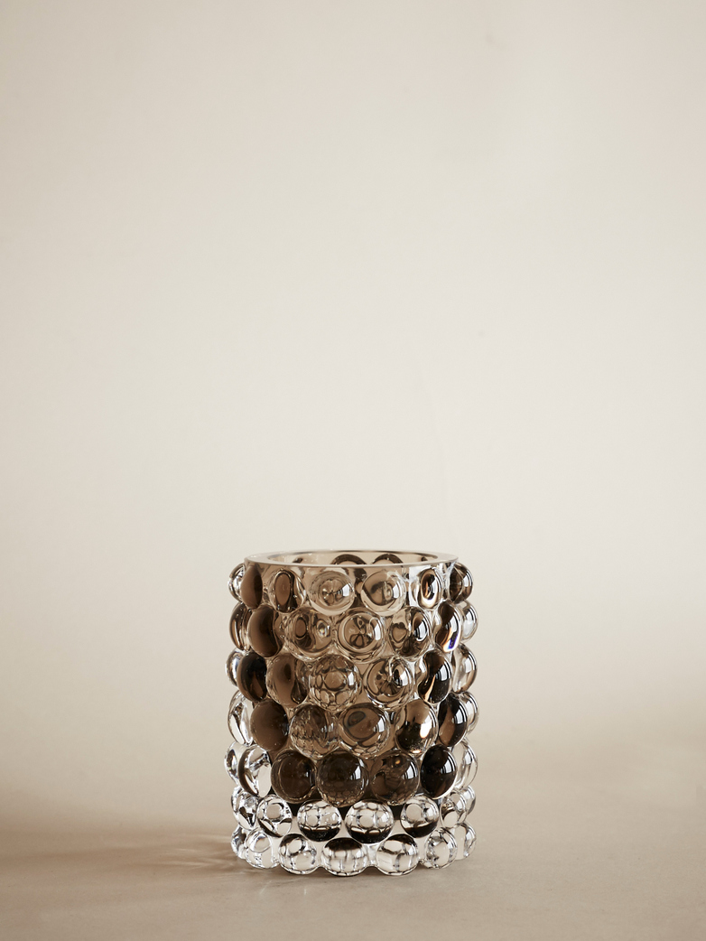 Hurricane Lamp Boule Smokey Grey