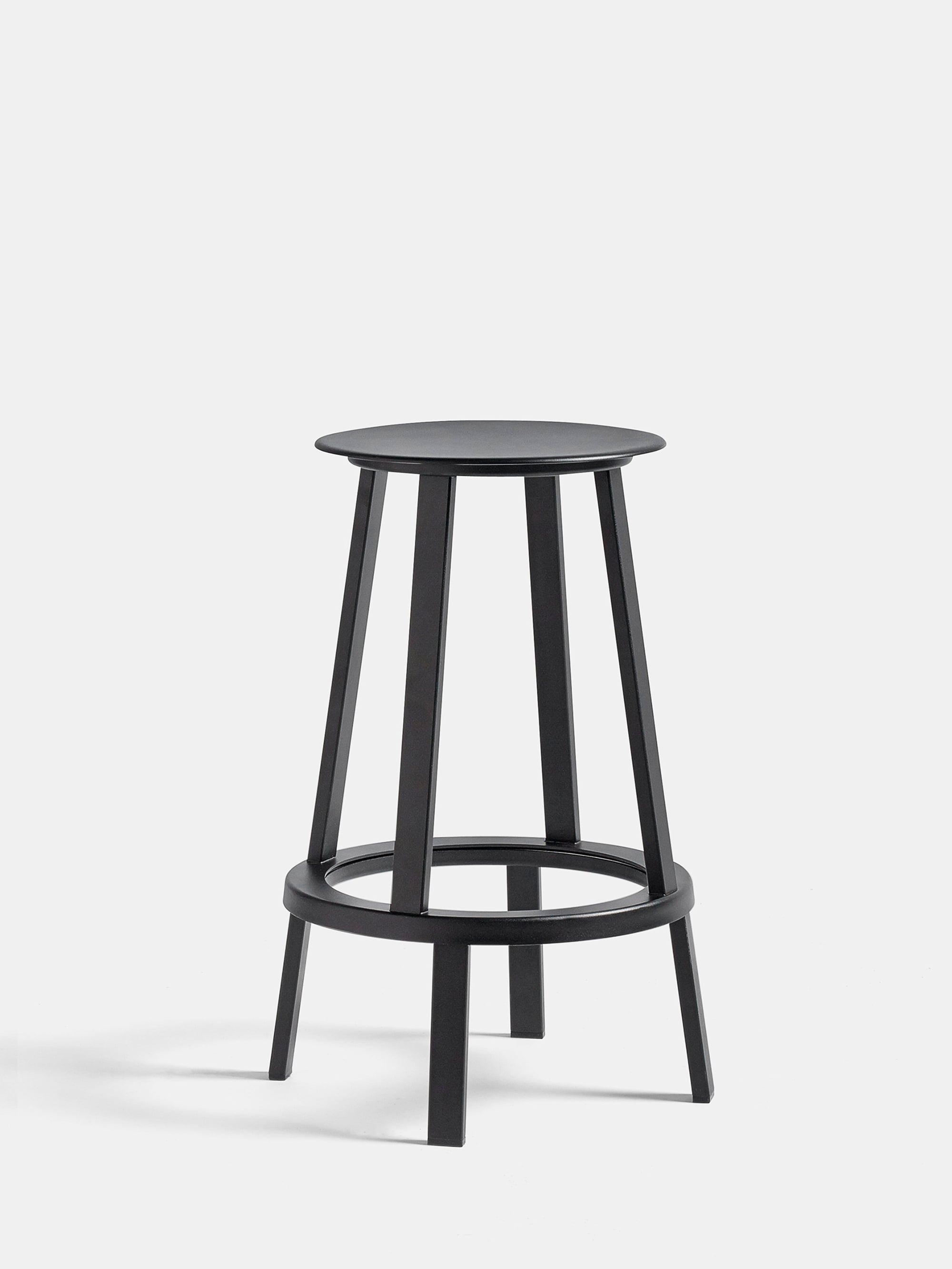 22713 Abb7bed96b 22713 Cf7a0fa279 Revolver Bar Stool Low Black Zoom Portrait