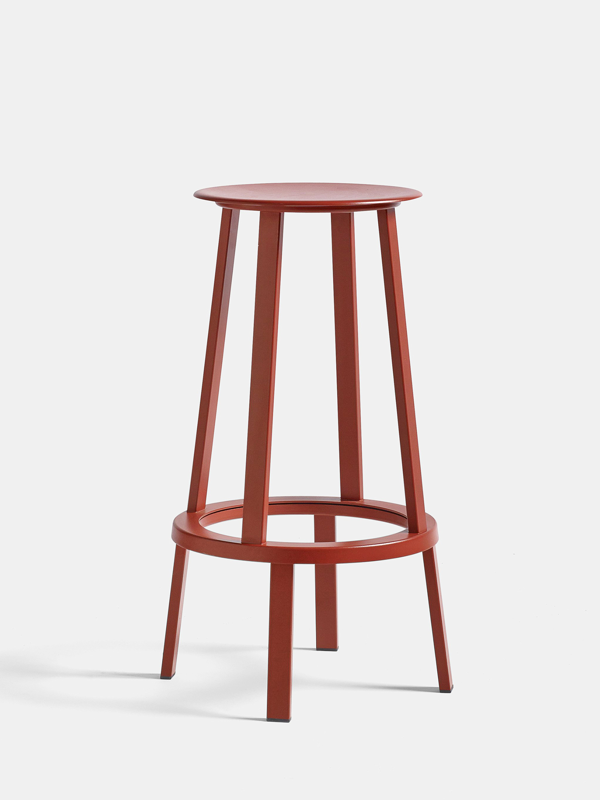 美品　REVOLVER BAR STOOL HIGH Hay — Revolver Bar Stool High - Red Powder Coated — Shop All