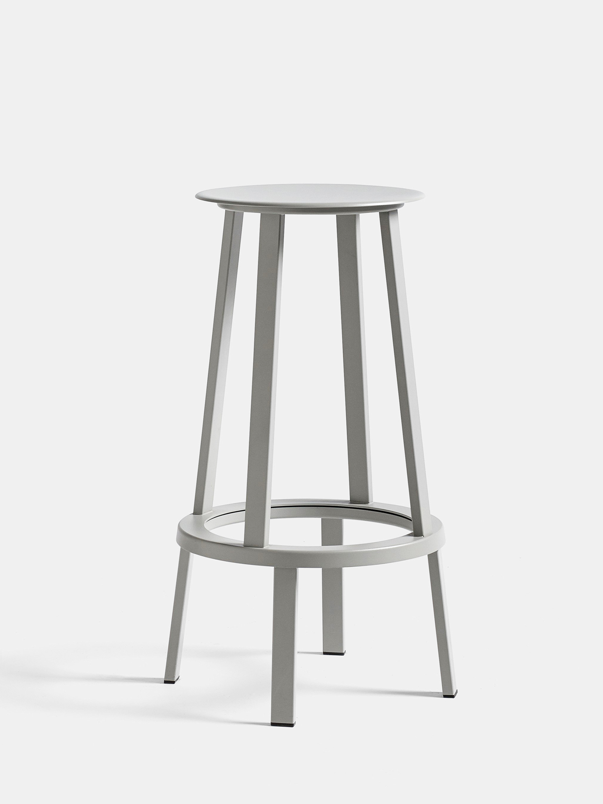 HAY REVOLVER BAR STOOL / HIGH グレイ スカイグレー Hay — Revolver Bar Stool High - Sky Grey Powder Coated — Shop All