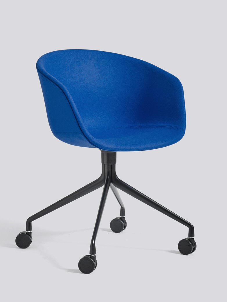 About A Chair 25 - Black Powder coated Aluminium - Divina 757