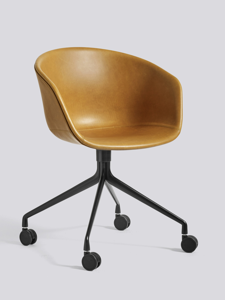 About A Chair 25 - Black Powder coated Aluminium - Silk SIL0251