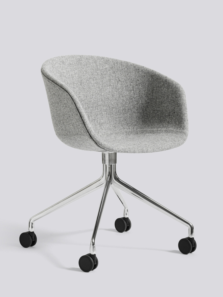 About A Chair 25 - Polished Aluminium - Hallingdal 131