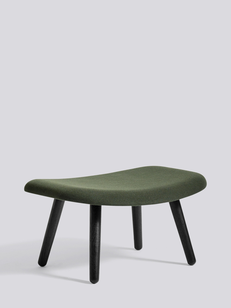 About A Lounge 03 - Black Stained Solid oak - Steelcut 975