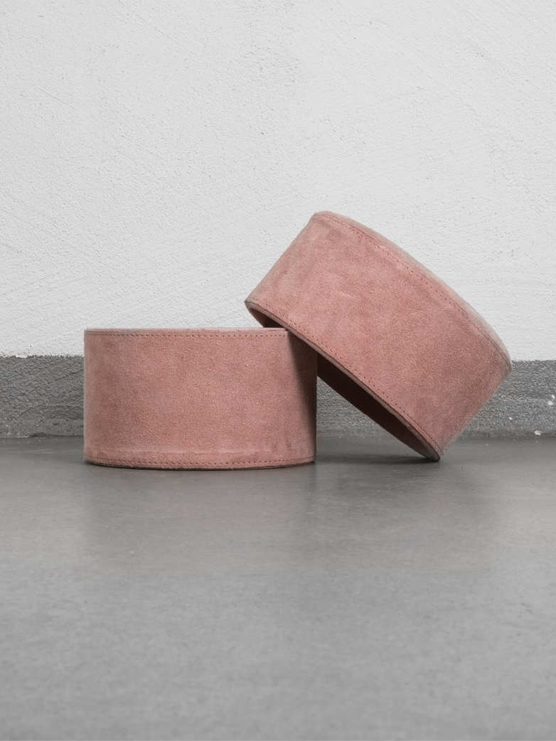 Suede Box – Large – Pink