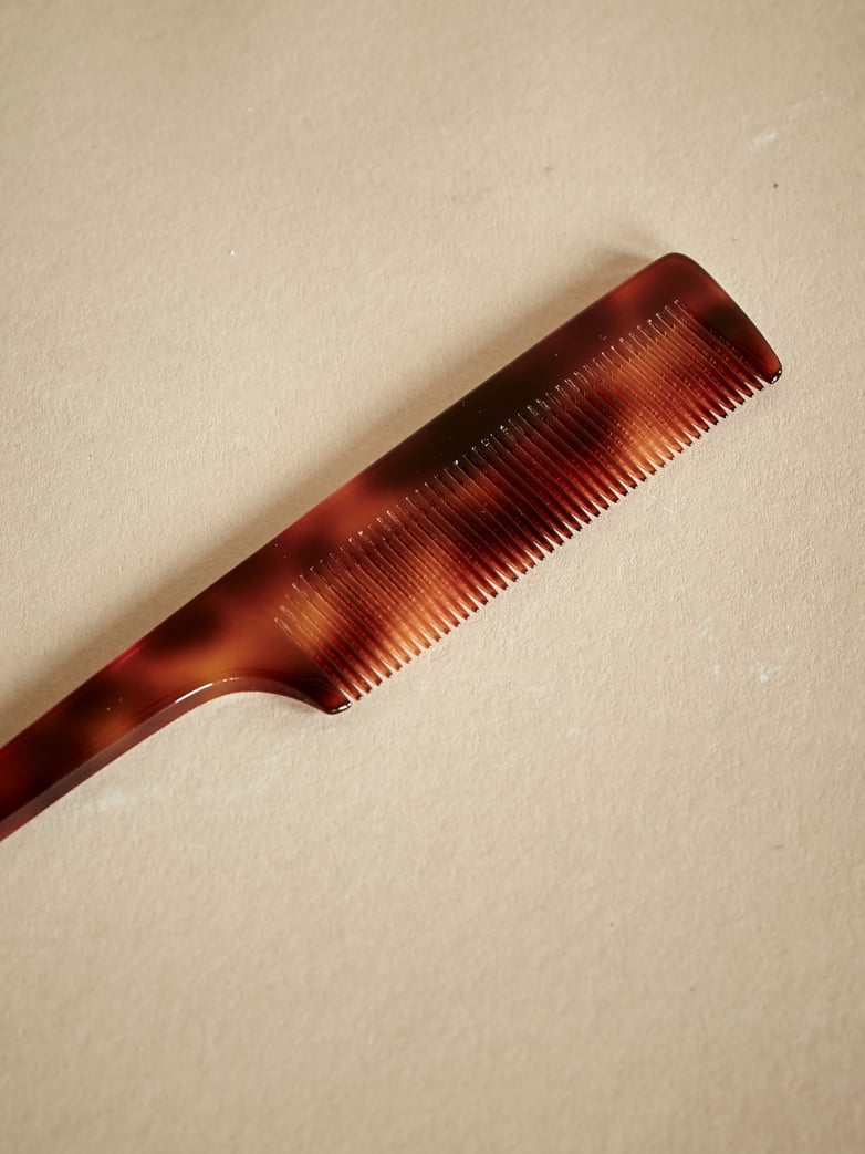 Brown Comb with Handle