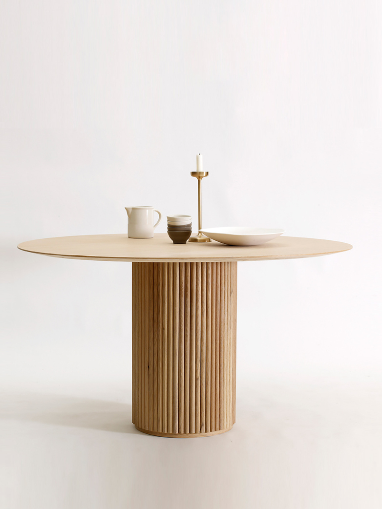 Palais Royal Dining Table Palais Royal White Stained Oak Matbord | Asplund | Länna