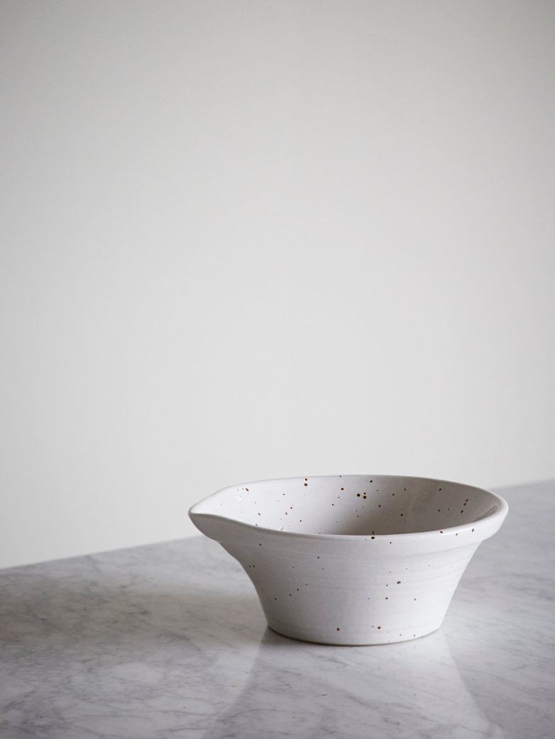 Peep Bowl – Cotton White – 20 cm