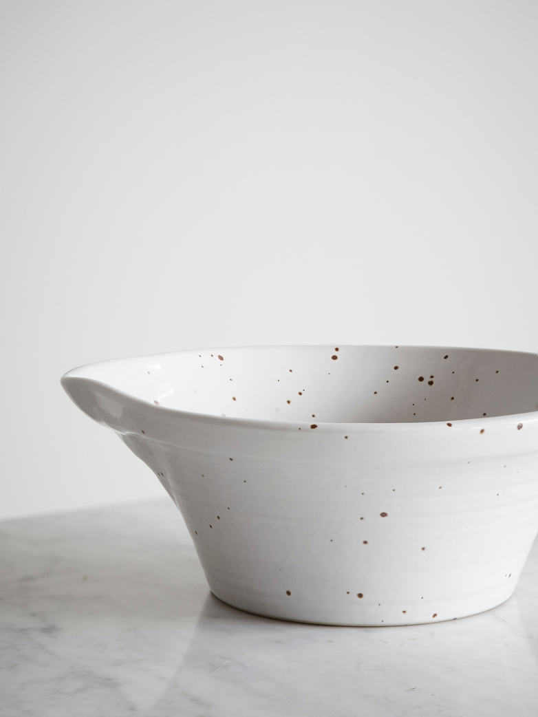 Peep Bowl – Cotton White – 20 cm