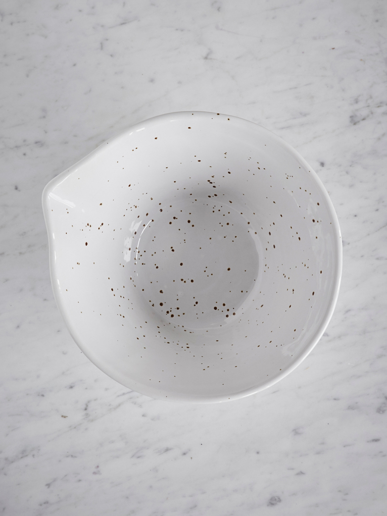 Peep Bowl – Cotton White – 27 cm