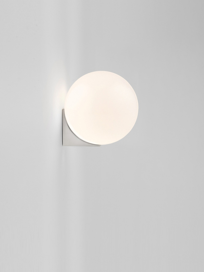 Single Sconce 150 Wall Mounted - Polished Nickel-plated Brass