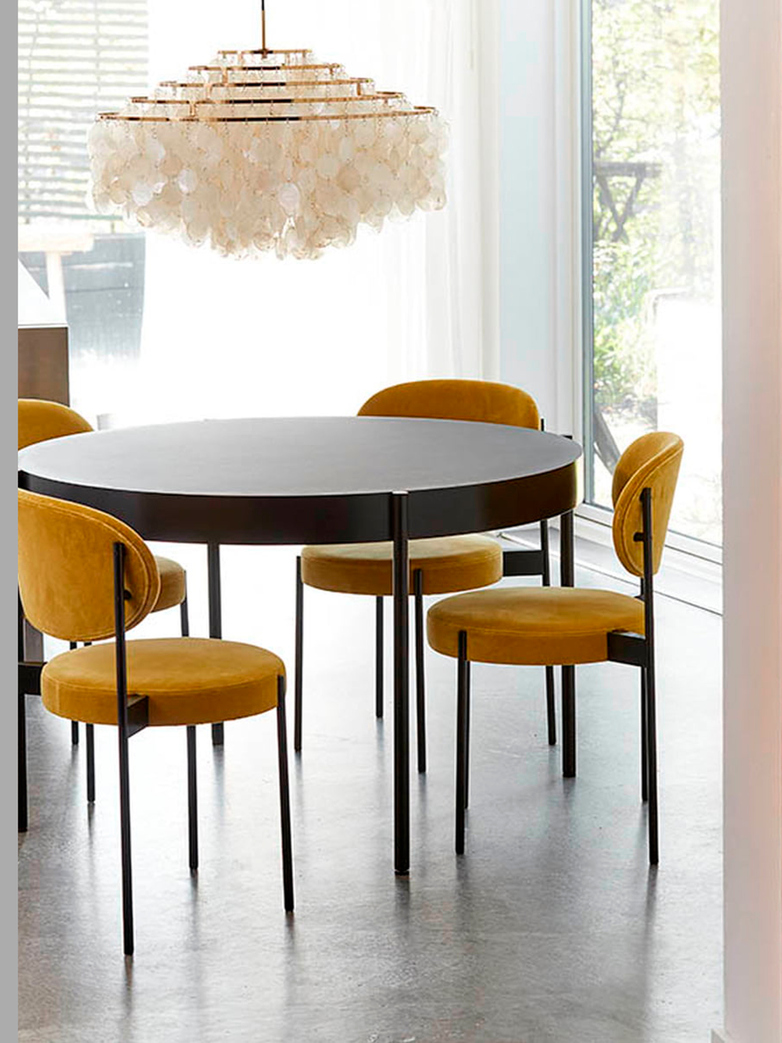 430 Series Dining Table – White – 120 cm