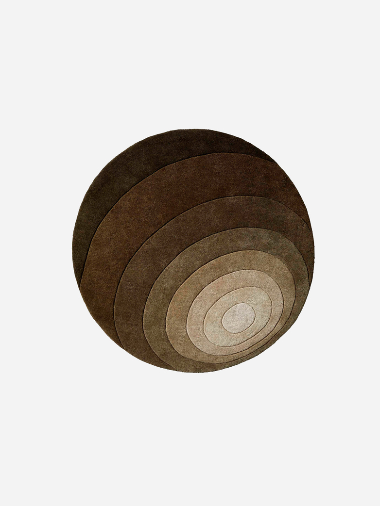 Luna Rug - Dark Green