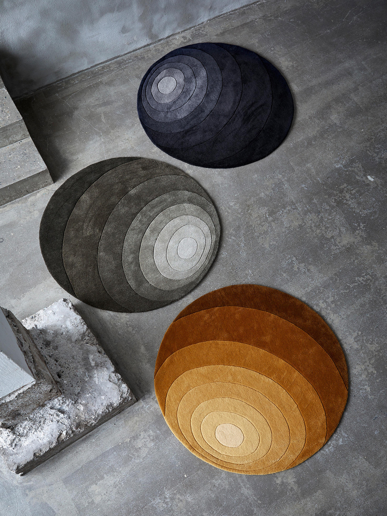 Luna Rug - Dark Green