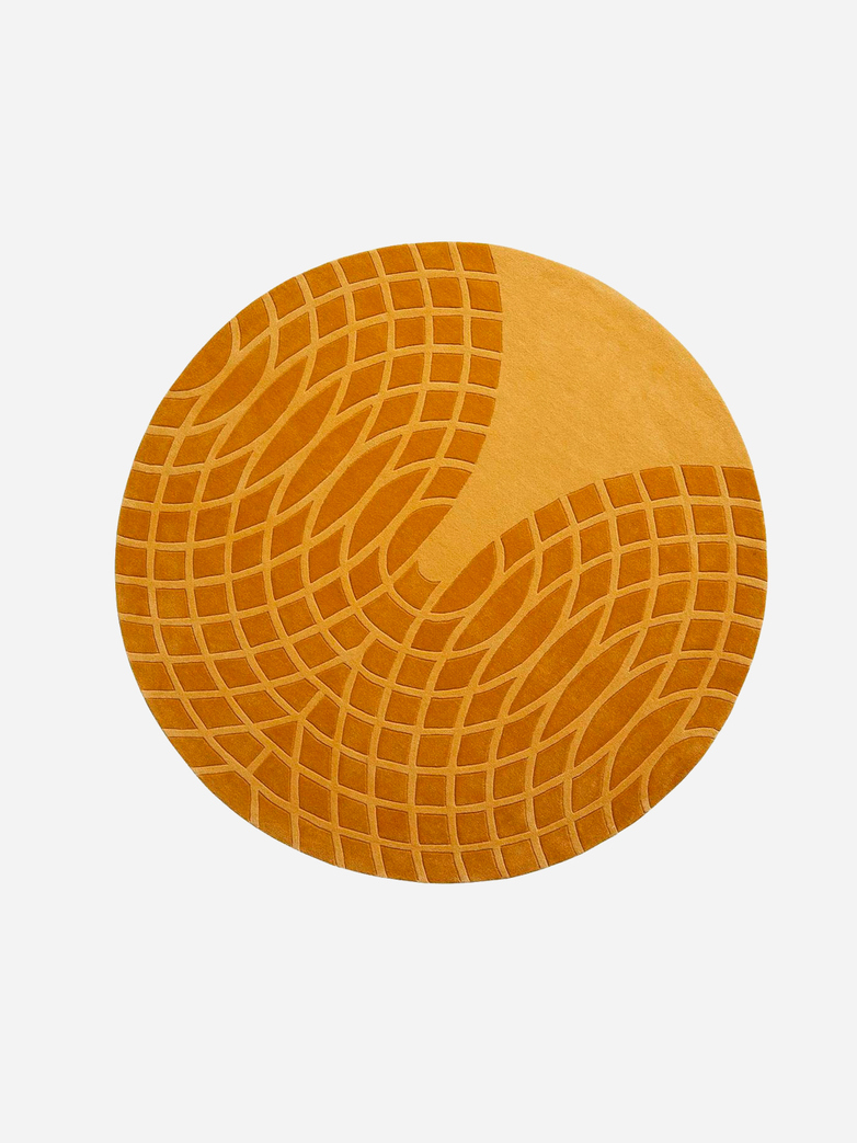 Panton Grande Rug - Yellow