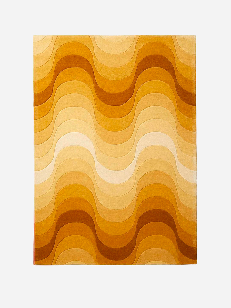 Wave Rug - Yellow
