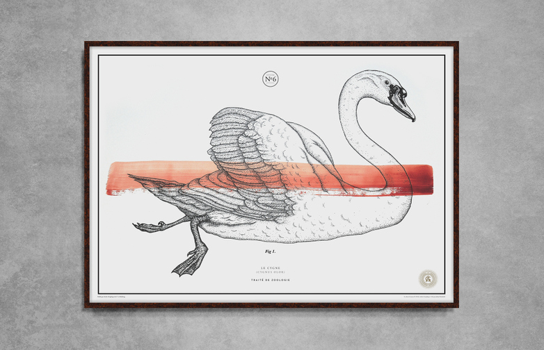 Le Cygne No.6 – Red