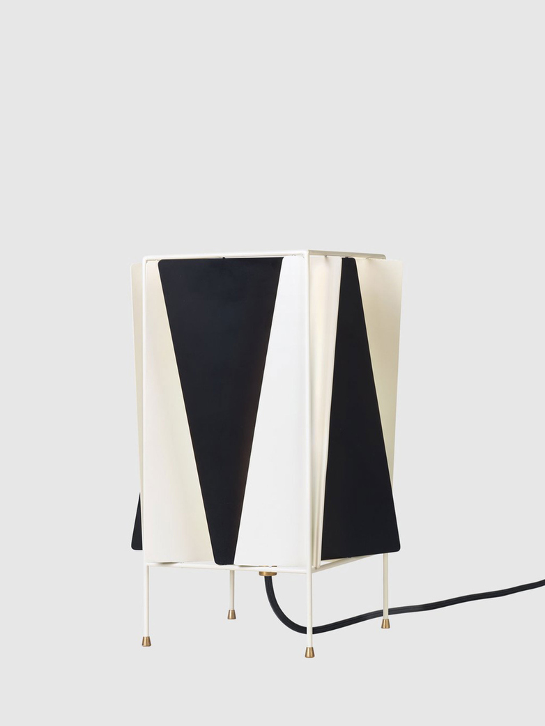 B-4 Table Lamp – Black & White