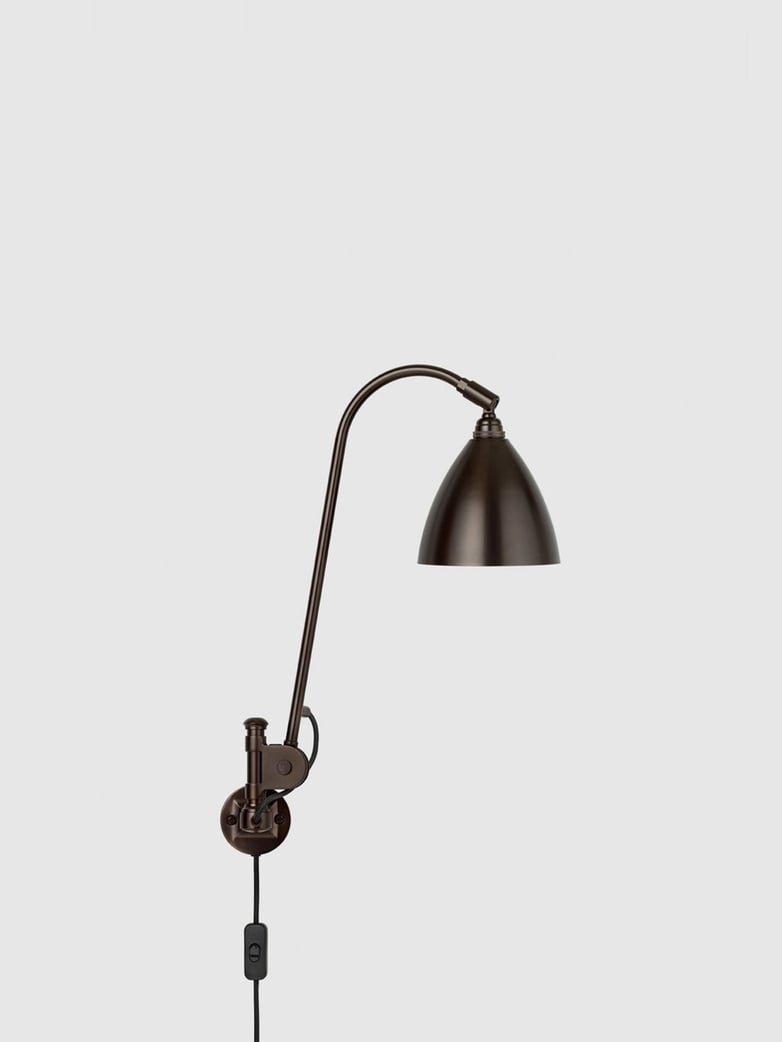 Bestlite BL6 Wall Lamp – Black Brass Base – Black Brass Finish