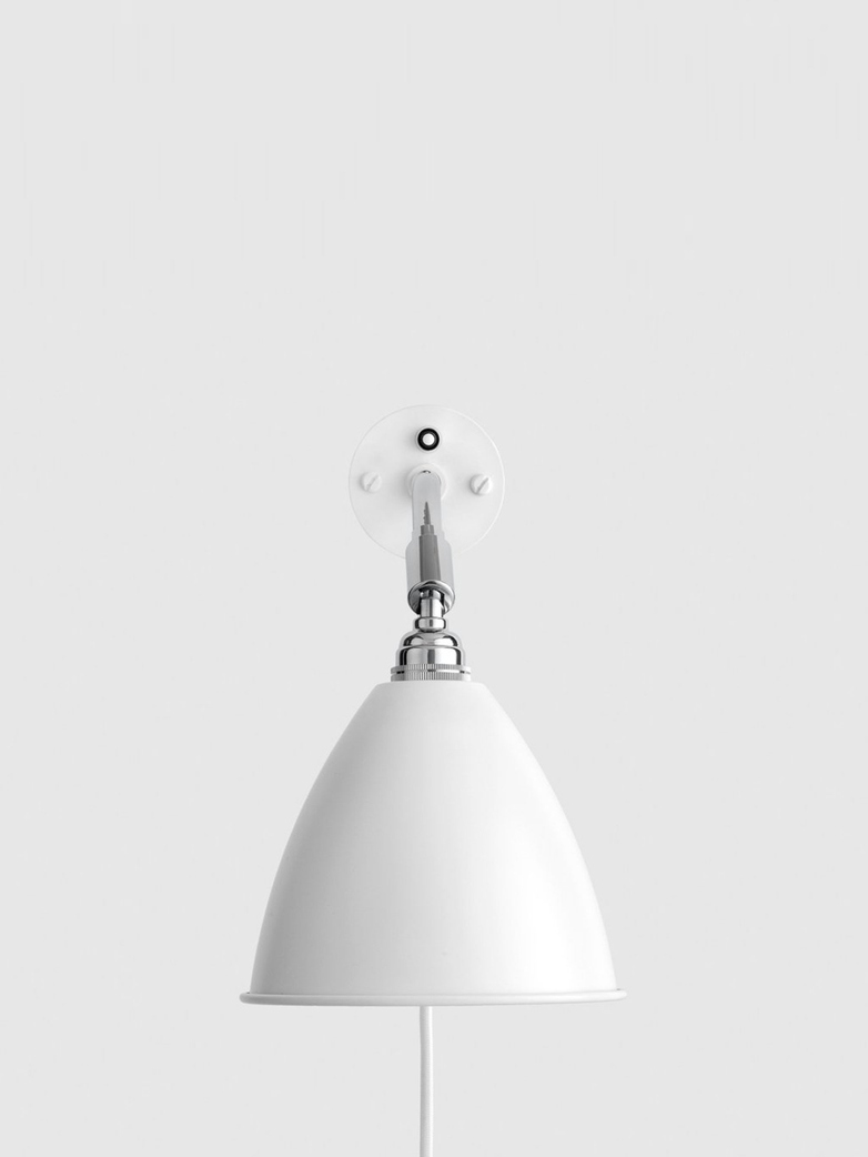 Bestlite BL7 Wall Lamp – Chrome Base – White