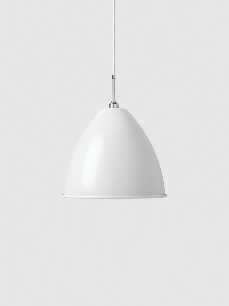 Bestlite BL9 Pendant – Chrome Base – White – Large
