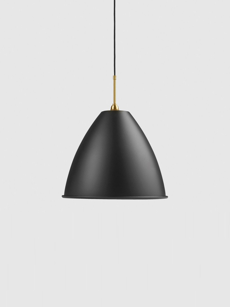 Bestlite BL9 Pendant – Brass Base – Black – Large
