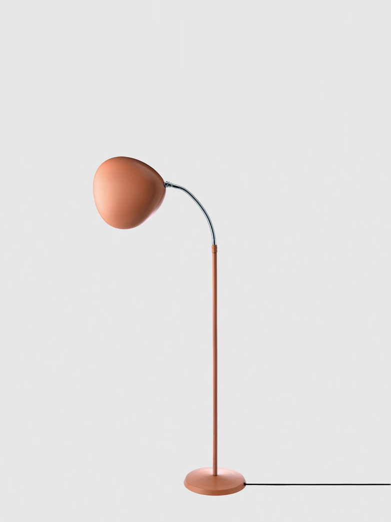 Cobra Floor Lamp – Vintage Red