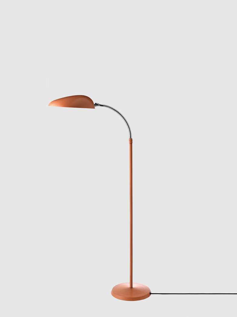 Cobra Floor Lamp – Vintage Red
