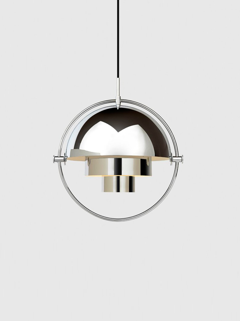Multi-Lite Pendant – Chrome Base – Chrome Finish