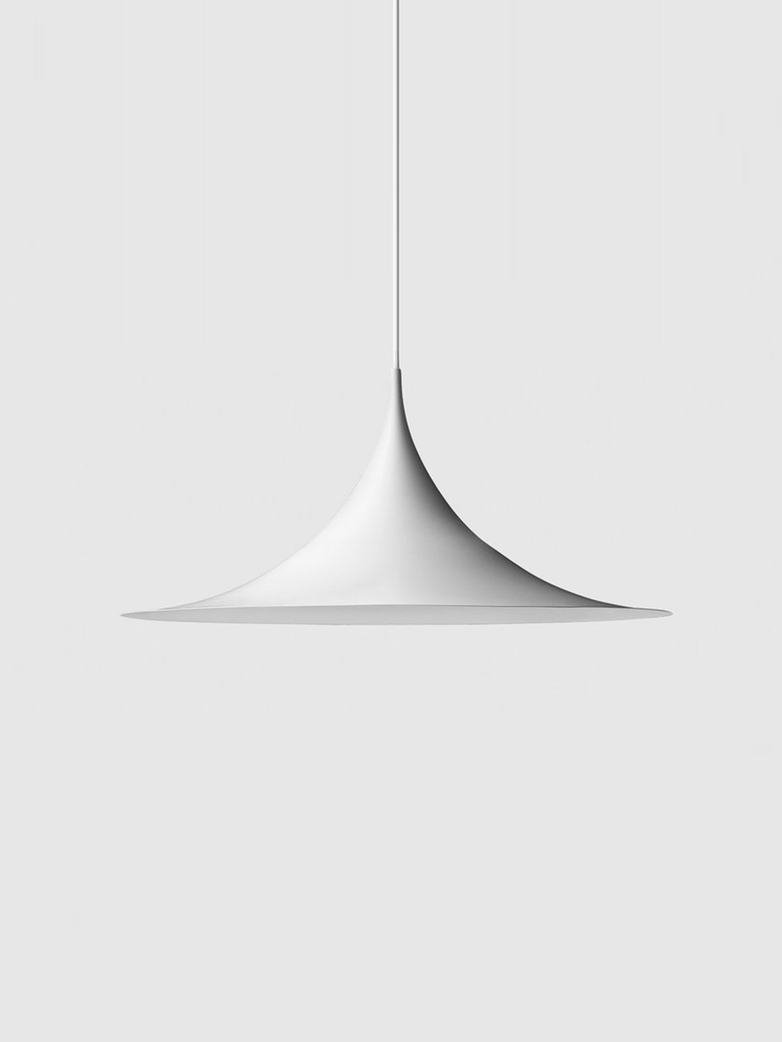 Semi Pendant – White Semi Matt – Large