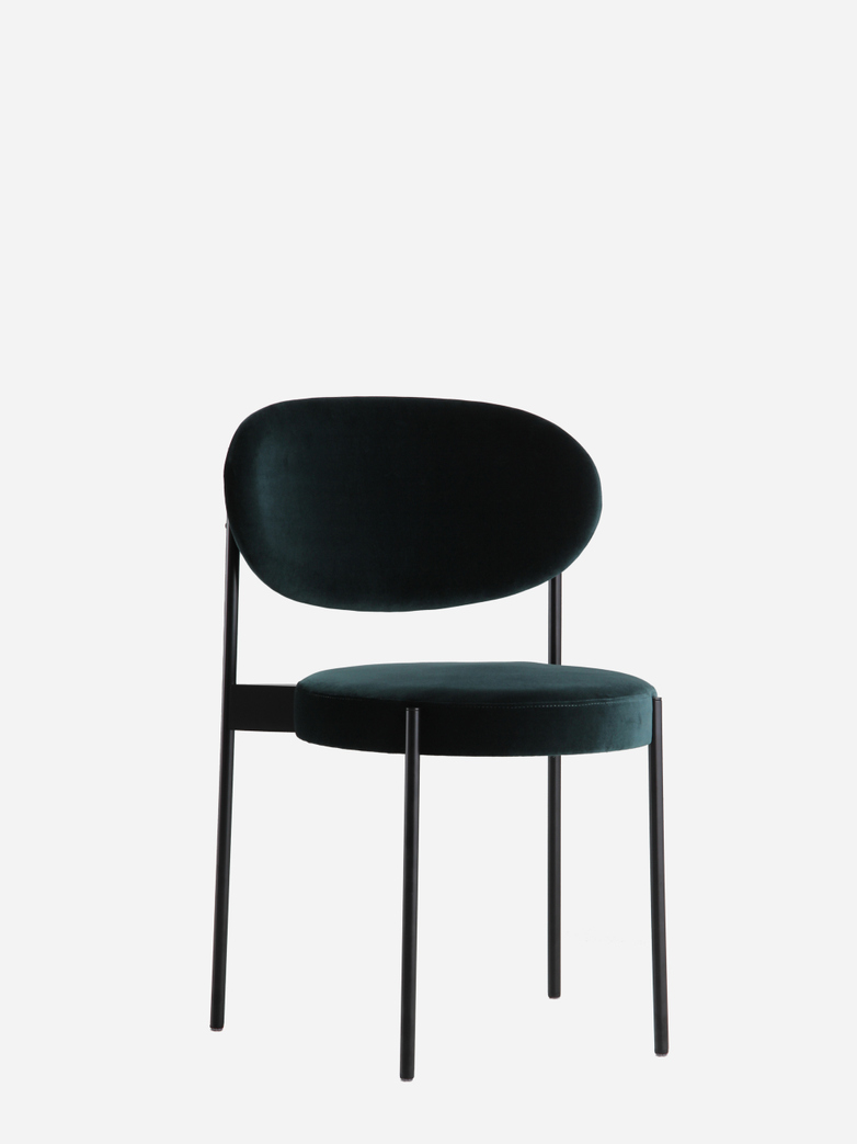 Series 430 Chair – Velvet Dark Green
