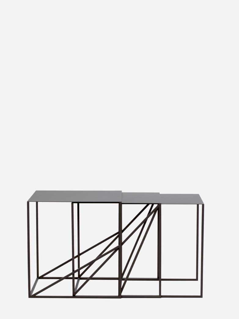 Oblique Sliding Tables – Set of Three