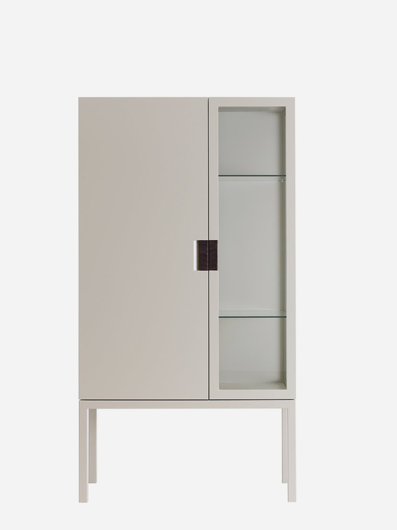 Frame Semi Cabinet – Dark Sand