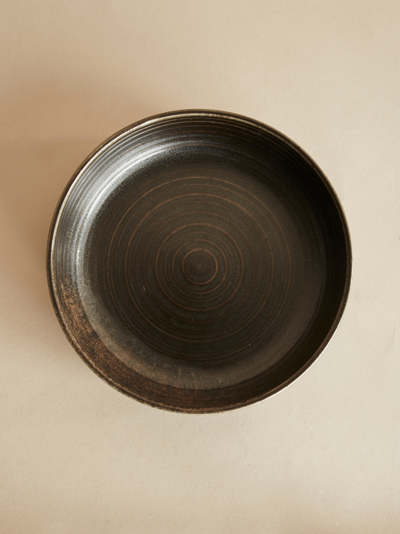 Kyoto Deep Plate - Black