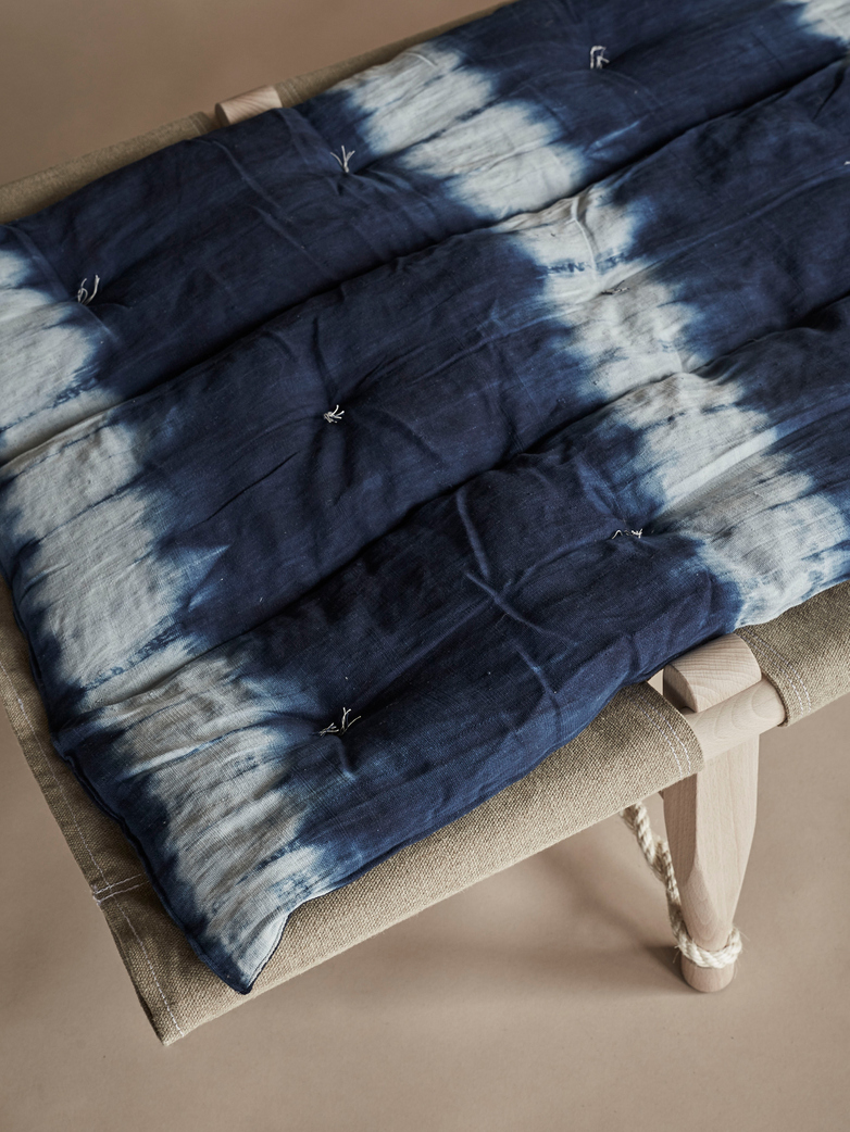Safari Mattress – Dark Indigo Tie & Dye