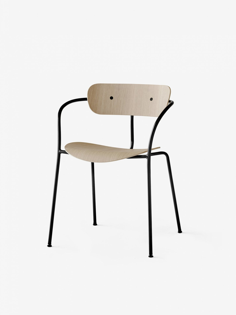Pavilion Armchair – Lacquered Oak